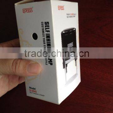 China Suppliers Custom Oval Self Inking Stamp With Black Ink Cartridge photo-5