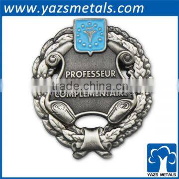 custom logo desiggn metal brooch