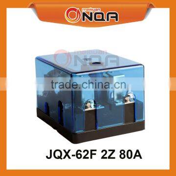 DPDT Relay High Power Relay JQX-62F 80A 2H 2D 2Z 12V/24V DC Coil Relay