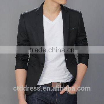 AC Style!!! Summer Comming!! Pure black hlaf sleeves 100% cotton fabric Cool suits for summer wear