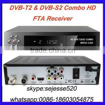 DVB-T2+S2 COMBO	HDTV FTA RECEIVER