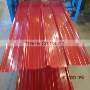 2016Coated Building Steel Galvanized Roof Tile