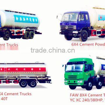 Tri-axles Bulk Cement Truck 26000L Cement,coal Ash,lime Powder and Mineral Flour Tank Truck Bulk Cement Power Tanker Truck