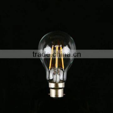 3years warranty B22 E14 E27 A55 led filament bulb 4w