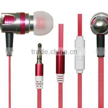 top qualith metal earphone & headphone metallic earshell with deep bass