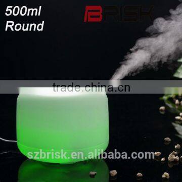 500ml New Color-Changing LED Ultrasonic Aroma Aromatherapy Diffuser BK-EG-FD04