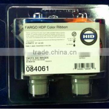 Fargo HDP5000 UV color ribbon 084061 YMCFK 500 images