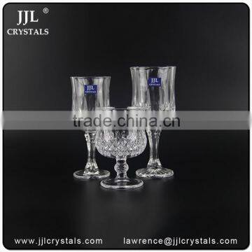 JJL CRYSTAL JJL-3201 3202 3203 GOBLET WATER TUMBLER WINE DRINKING GLASS MILK TEA COFFEE CUP JUICE HIGH QUALITY