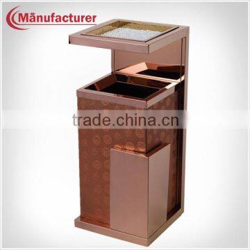 Commercial Ground Standing Ashtray Bin/Trash Bin