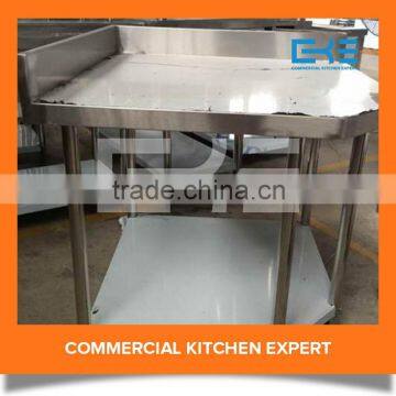 Commercial Kitchen Stainless Steel Corner Table photo-3