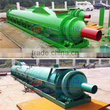 Industrial Drum Rotary Screw Conveyor Sawdust Dryer