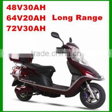 48V30AH/64V20AH/72V30AH battery electric scooter for sale