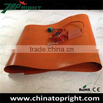 Preheating Devices Electric Silicone Rubber Heater Pad With CE