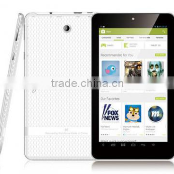 New original MTK8127 Quad core 7.0 inch capacitive screen 512MB+4GB tablet PC