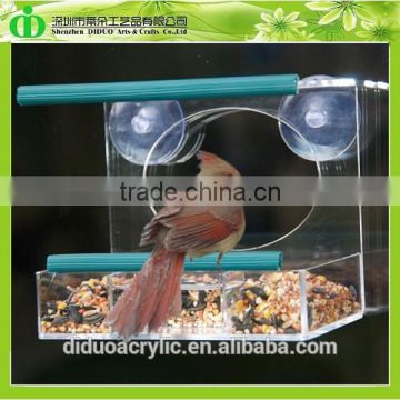 DDT-R012 Trade Assurance Cheap Transparent Bird Feeder