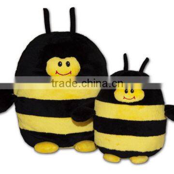 Bee plush stuffed toys striped yellow stuffed animal toy Warm Buddy bees