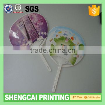 PP Plastic Summer Portable Hand Fan