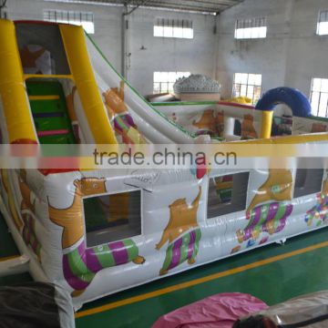 Best Selling Products Sex Pig Inflatable Amusement Park Inflatable Fun City Inflatable Playground For Kids