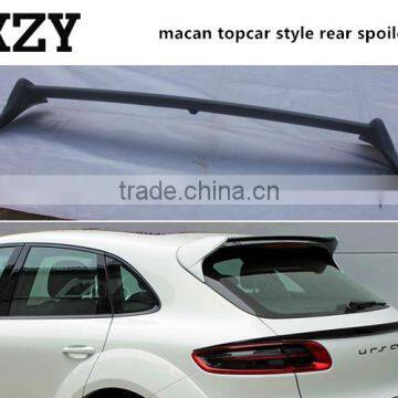 roof spoiler for macan 2014-2016 topcar style rear wing spoiler