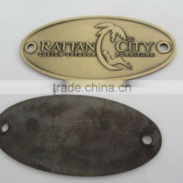 Rattan Outdoor Furniture Nameplate