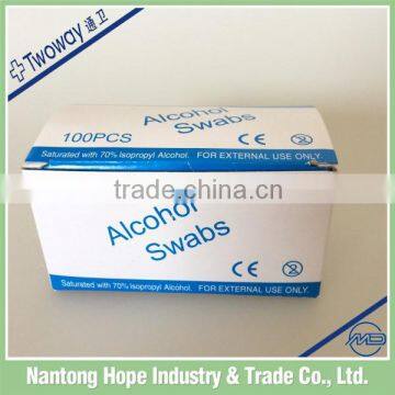 disposable medical sterile alcohol swabs