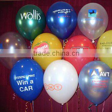 hot sale printed pearl color balloons