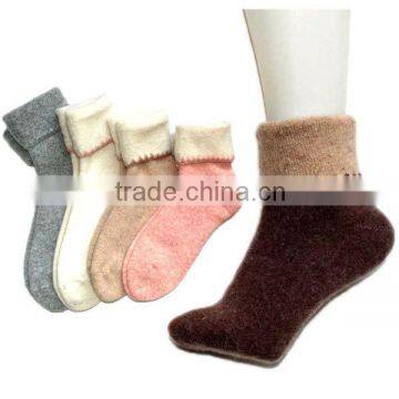 women angora/wool winter terry socks women socks