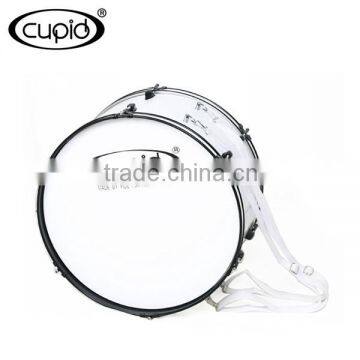 Cupid military band wood snare drum marching bass drum