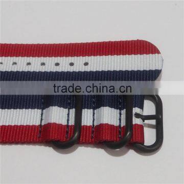 PVD Buckle 1.5mm Thickness 24mm Nylon Watch Band photo-2