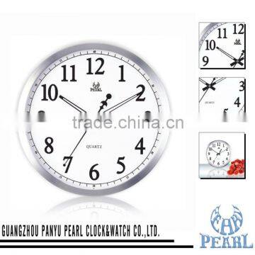 Pearl Quiet Metal Wall Clock PW048