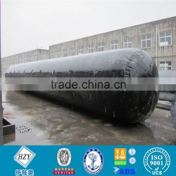 Heavy weight lift rubber pontoon for platform