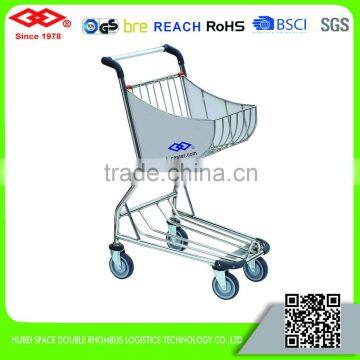 Hot selling 4 wheels airport duty-free shopping cart