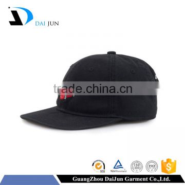 2016 Hot sales 100% cotton black colour metal buckle curved brim baseball caps custom embroidery men car logo caps