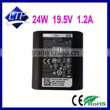 Original 24W Power Adapter Charger DA24NM130 77GR6 077GR6 19.5V 1.2A For Dell Venue 11 8 7 Pro Tablet