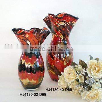 Phoenix Art Murano Glass Vase