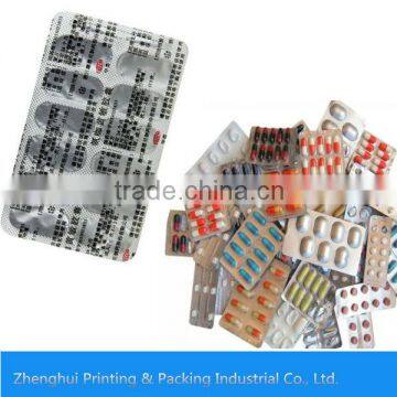 High quality pharmaceutical clam shell packaging for pills with custom design