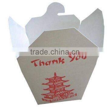 OEM welcomed folding paper french fries box