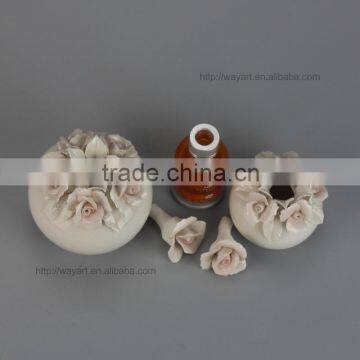 BSCI SEDEX Audit Fashionable Wedding Favor Ceramic Aroma Reed Diffuser For Decoration photo-2