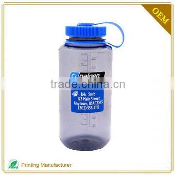 Printing For Waterproof Label Labels Of Plastic Cup Cups Bottles Supplier