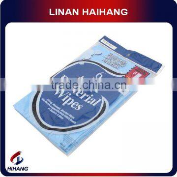 China OEM Manufacture Blue Spunlace Antibacterial Kitchen Nonwoven Fabric