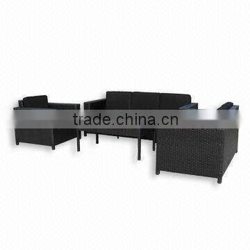 Pe rattan furniture Sofa set F1035