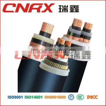 Made in China Ruixin Group 0.6/1kv PVC Insulated electrical copper coaxial f-cv cable 3c-4mm2