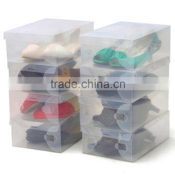 customize clear plastic shoe box
