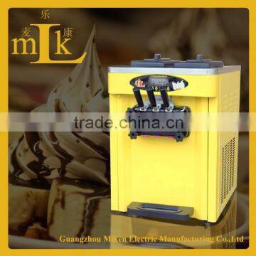 25L/H 3 Nozzles Counter Top Ice Cream Machine