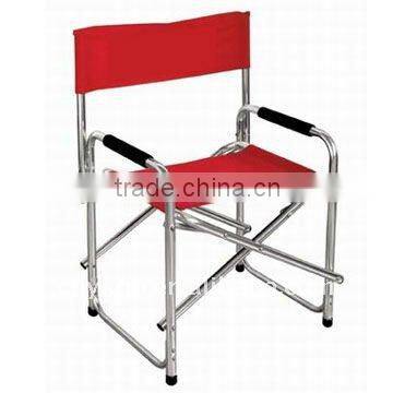 Folding aluminum chair for director