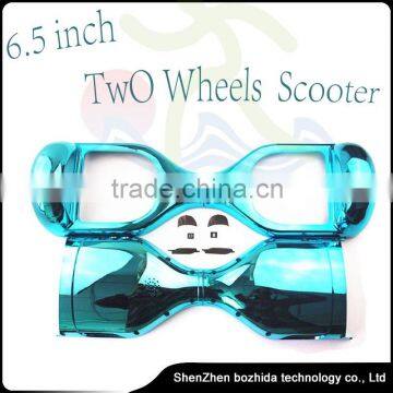 Bluetooth and LED Light Self Balancing Electric Smart Scooter Self Balance 2 Wheel Chrome Hover Board photo-2