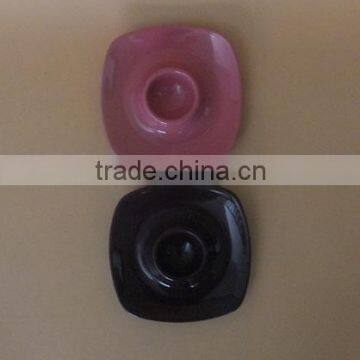 Color Glaze Porttery Egg Plates and Dishes Small Ceramic Egg Plates Bulk Porcelain Egg Plates photo-3