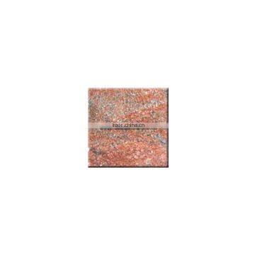 granite red stone tile