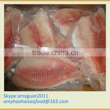 normal skinned frozen Tilapia Fillet