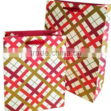 Ivory board paper gift shopping bag